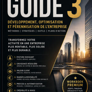 GUIDE 3 DÉVELOPPER, CONSOLIDER ET FAIRE  DURER SON ENTREPRISE